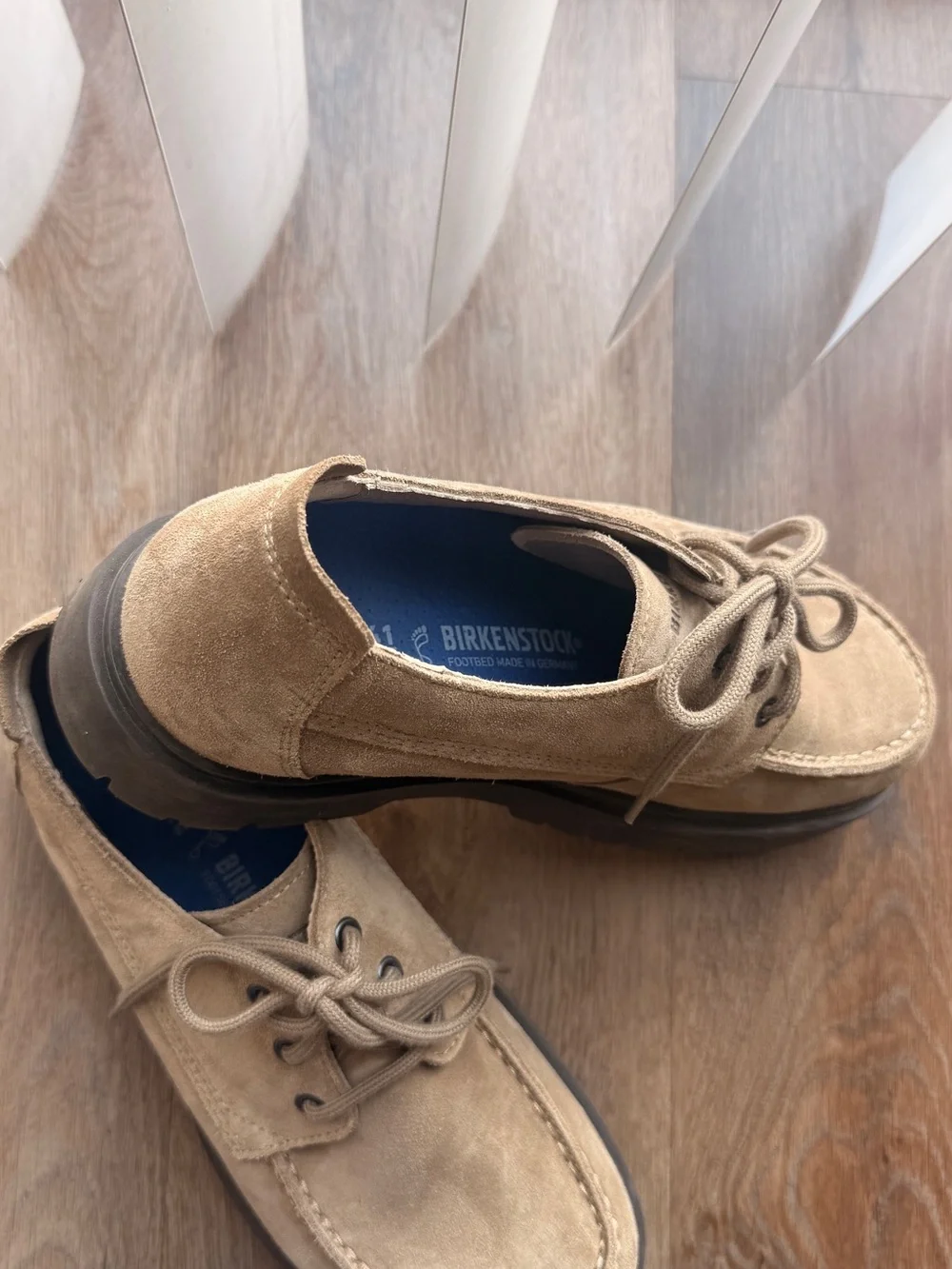 Birkenstock Men's Highwood Moc Lace Suede Leather size 8